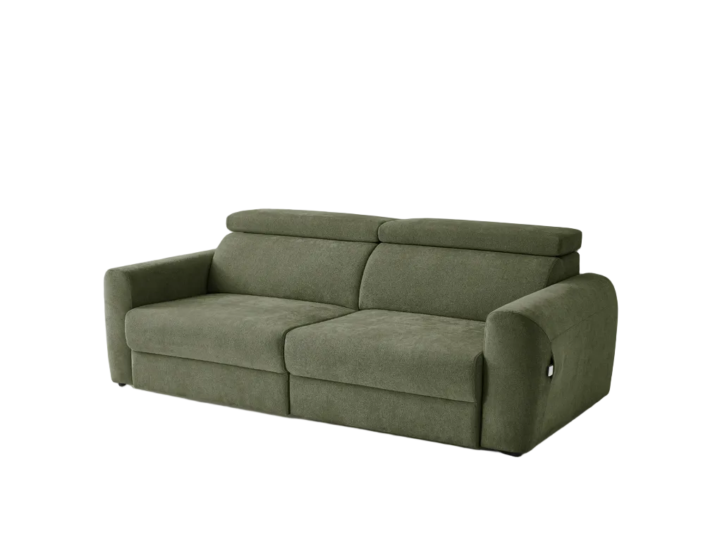 Dakota Electric Sofabed Green 3 Seater