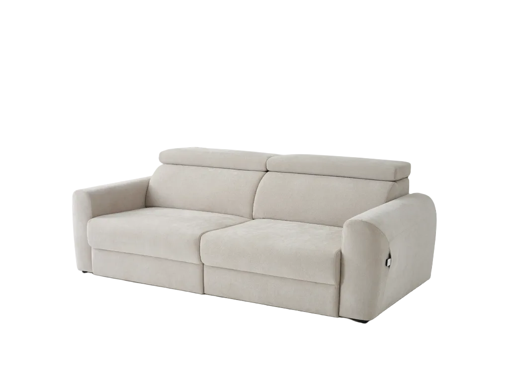 Dakota Electric Sofabed Beige 3 Seater