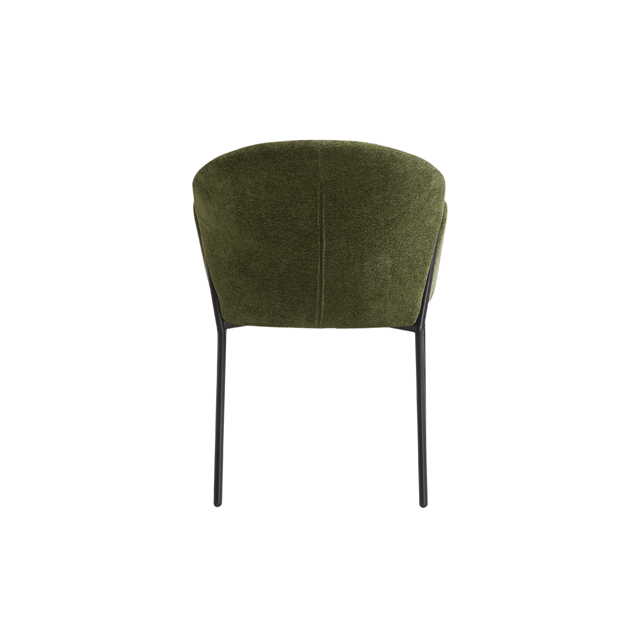 Petal Dining Chair – Ivory & Taupe Bouclé with Black Legs (sold in pairs, price is per chair)