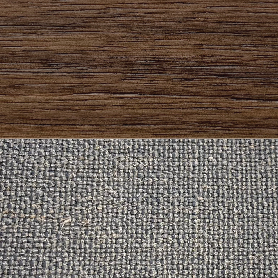 Calla Bed in Walnut & Grey